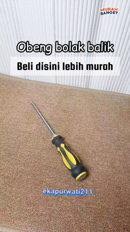 #obeng#obengbolakbalikmurah #GakNyeselBeliIni #PromoNonStop #ShopeeLook #SpillRacunShopee #ViralDiShopeeVideo #SpillBawaBerkah