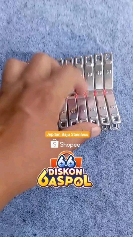solusi agar jemuran tidak kabur tertiup angin 😁#shopeevideo #ShopeeLook #ShopeeCOD #jepitanbaju #murahbanget #murahlebay #GratisOngkirRP0 #gratis