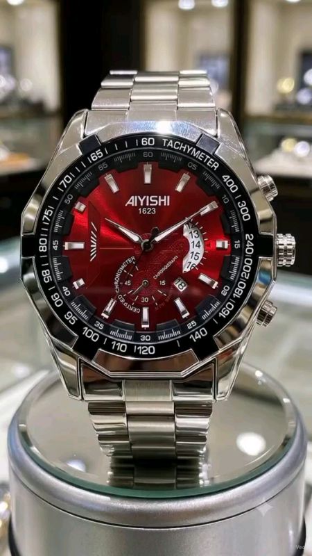 jam tangan pria mewah elegan berkualitas #AIYISHICODJamtanganpriaaslibarujamtanganpriatahanair #jamtanganberkualitas #jamtangan #original