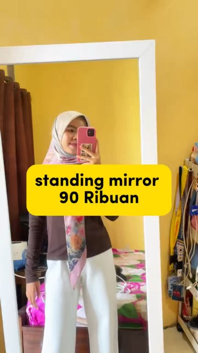 #GratisOngkirRP0 #RacunShopee #DiskonShopeeVideo #Diskon50Persen #ShopeeCOD #cerminaesthetic #standingmirror #TermurahDiShopee