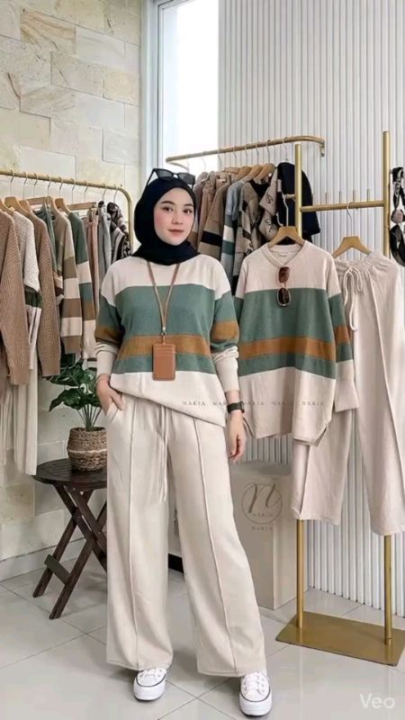 vioni set wanita modern😉💕💕#RacunShopee #setelanwanita #setelanwanitakekinian #setelananakviral