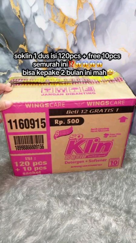 #soklinliquidcair #SoklinLiquidrenceng #soklinliquid1dus #soklinliquidkemasan500 #RacunShopeeCheck #RacunShopee #GakNyeselBeliIni #GratisOngkirRP0