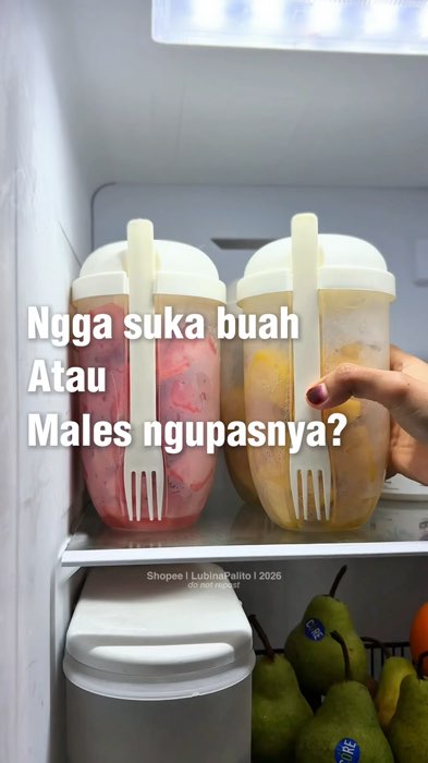 Cup salad buah #cupsalad #saladcup #wadahsalad #wadahbuahdansayur #wadahbuah #SpillBawaBerkah