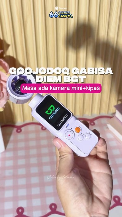 Ada harga special launching dikeranjangku #SpillRacunShopee #RacunShopee #ViralDiShopeeVideo #goojodoq #kipasanginportable #kameramini #kipasanginmini