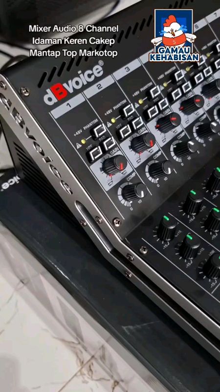 MIXER AMPLIFIER POWER 8 CHANEL JOSS #RacunShopeeCheck #RacunShopee #DiskonRacunShopeee #PromoNonStop