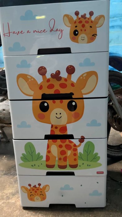Lemari murce tapi kokoh, motif lucu bikin anak #lemarilaci #lemarianakkaraktermurah