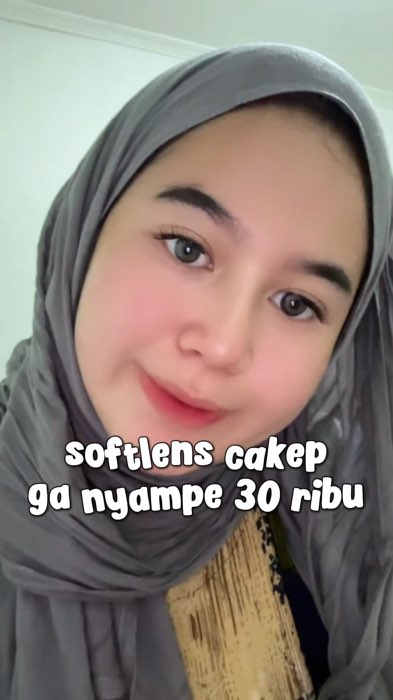 yg suka softlens diameter 14, warna natural dan cakep banget boleh co nih rekomendasi aku 🤎 casenya juga biar satset dibawa bawa. #softlensmurah