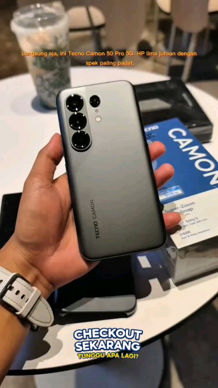 TECNO CAMON 50 PRO 5G SUPERZOOM #ShopeeCOD #SpillRacunShopee #RacunShopee #GakNyeselBeliIni #DiskonRacunShopee