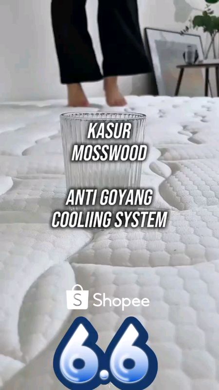 #ShopeeCOD#NovaSleep Kasur Busa IceSilk Springbed 25/30cm Lantai Free Bantal#murahbanget