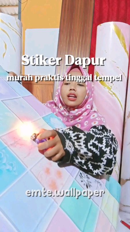 stiker dapur murah meriah aesthetic #stikerdapur #stikerdapurantiminyak #wallpaperdinding #wallpaperdindingmurah #DiskonRacunShopee #PromoNonStop