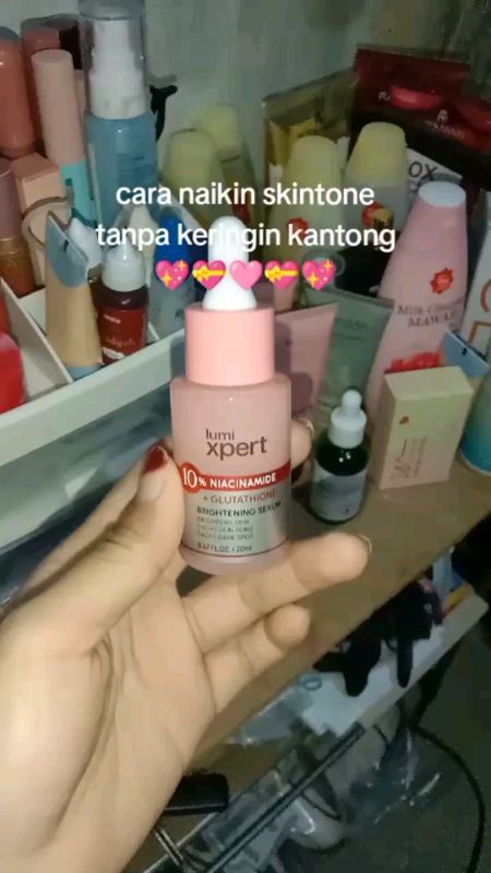 auto cerah cuma pakai serum dari lumixpert ini #brighteningserum  #pencerahwajah #skincareroutine  #perawatanwajah #shopeevideo #berandashopee