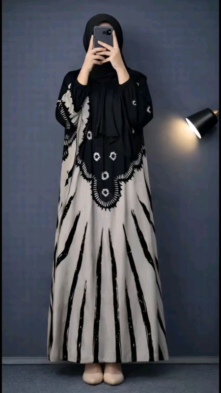 kaftan baju muslim wanita nyaman di pakai#gamiskekinian #kaftan #kaftanmurah#gamismuslimah #gamiscantik