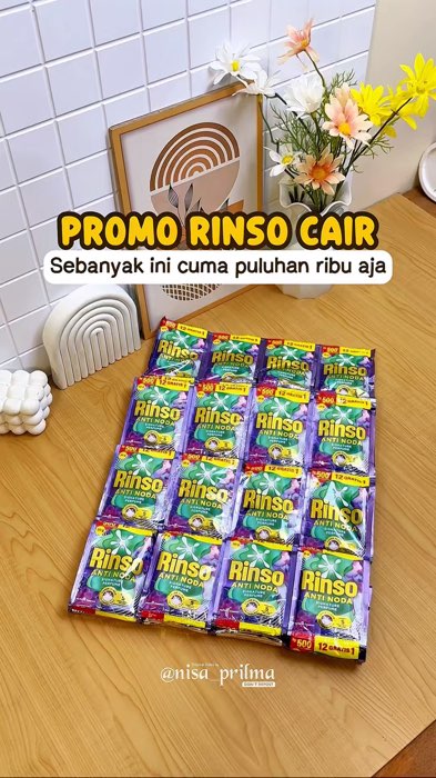 rinso cair #rinsocair #rinsocairmurah #rinsocairrenteng #rinsocairsachet #rinsocairrencengmurah #rinsocair  #sabuncucibaju #detergen #detergent