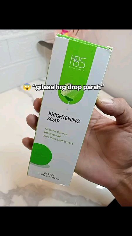 #sabunpemutihwajahdanbadan #ibsbrighteningsoap #Promo55MegaSale #GakNyeselBeliIni #RacunShopee #SpillRacunShopee #berkahcreatorberlimpah