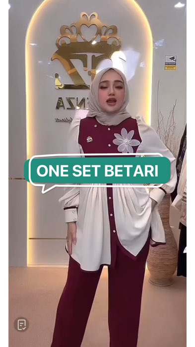 ￼Gwenza - Betari Setelan Celana Casual - Muslim Wanita#diskonshopee #RacunShopee #fashionshopeehaul #SpillRacunShopee #setelan #setcel #spillracun