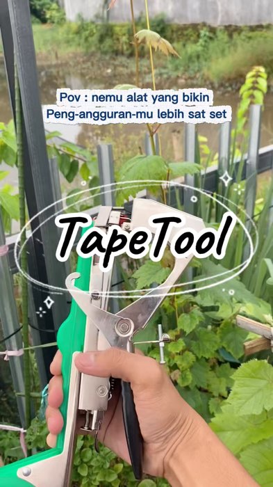 Tape tool - alat pengikat tanaman #berkebun #ramadhan2025 #RamadhanShopeeLook #ViralDiShopeeVideo #ketahananpangan