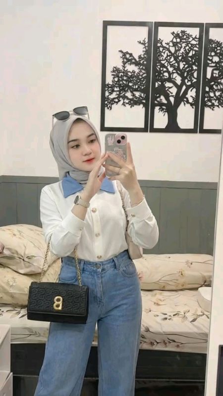 kemeja cakep mjrah banget #atasanlenganpanjang #RacunShopeeOutfit #SepilBawaBerkah #PejuangRupiah #PromoNonStop #PejuangRupiah #atasananakperempuan