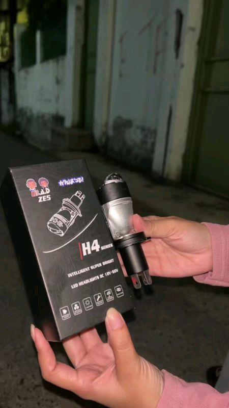 LAMPU LED H4🔥#biledh4projie #h4ze5 #lampuutamaledh4 #RacunShopee