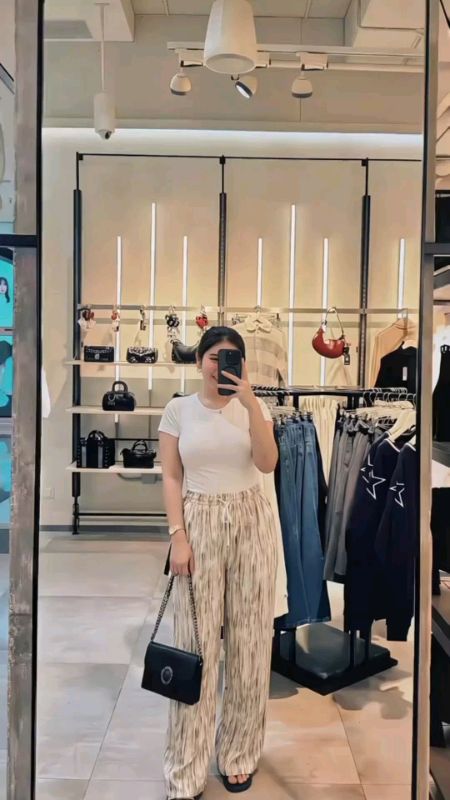 Every Pants Motif Serat Kayu Celana Kulot Wanita Motif Serat Kayu #GakNyeselBeliI #OOTDFashionShopee #SpillRacunShopee