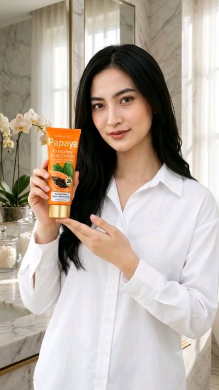 Komedo hempas pakai Hormesic Papaya #komedo #papayafacialwash #scrub #cleancer #ekfoliating