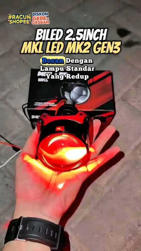 #biled#biledprojector #biled25inci #biledbagus #biledbagusmurahtapigakmurahan #biledmklmk2 #fyp#semuapenggunashoppe #kebutuhanmobilmotor