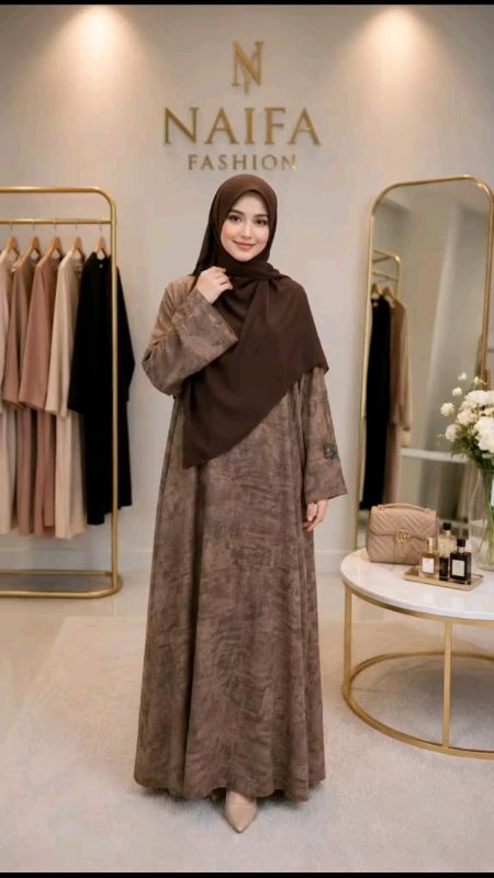 Abaya Premium #abayaknit #abayafashion #abayakekinian
