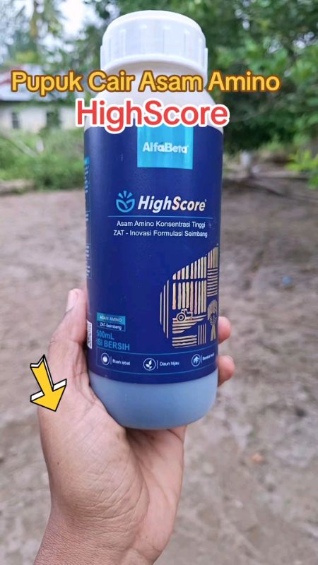 Pupuk Cair Asam Amino #highscore #HighScoreAsamAmino #AlfabetaAgrochemical #pupukasamamino #SolusiPetaniMaju #recomended #ViralDiShopeeVideo #fyp