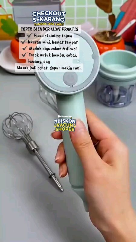 coper blender mini #SpillRacunShopee #ShopeeVideoCreator #shopeevideo #coper #coperminibumbu #coperblenderserbaguna #fyp