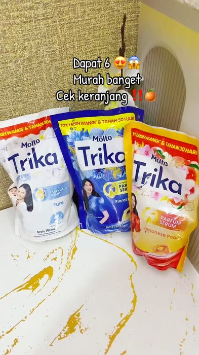#moltotrika #moltopewangi #molto #moltopewangipakaian #moltotrikamurah #shopeevideo #DiskonRacunShopee #DiskonShopeeVideo #RacunShopee #TermurahDiShop
