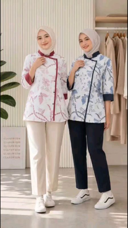 Atasan batik kerja #batik #batikwanita #batikmodern #atasanbatikkerja #atasanbatik #atasanbatikwanita #RacunShopee #batikkerja #FashiondiShopee #fyp