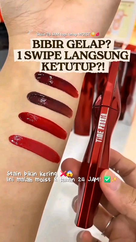 #lipstain #liptattoo #timephorialipstain #timephorialiptattoo #CantikdiShopee #Diskon40RB #ShopeeLook #Cashback50RB #CantikGaHarusMahal #CODinApa #fyp
