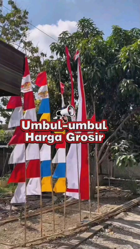 umbul - umbul agustusan #umbulumbulmerahputih #umbulumbul #umbulumbul17agustus #umbulumbulmurah #umbulumbulwarnawarni #promoumbulumbul