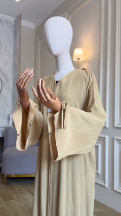 Ketika Bidayah bertemu Khiban Alya, hasilnya jadi look yang manis, anggun✨#abaya #abayamurah #abayasyari