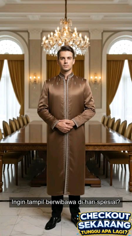 Beskap Jubah Mocca: Tampil Berwibawa! #RacunShopee #SpillRacunShopee #ShopeeLook #ShopeeFashion #RacunShopee #SpillRacunShopee #ShopeeLook #ShopeeFash