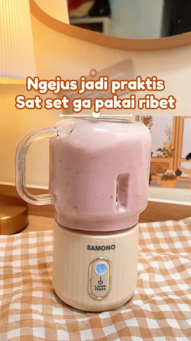 #samonoportablejuicer #samonoblender #samonoindonesia #portablejuicer #blenderportable #blenderkapsul #RacunShopee #SpillBawaBerkah #GratisOngkirRP0