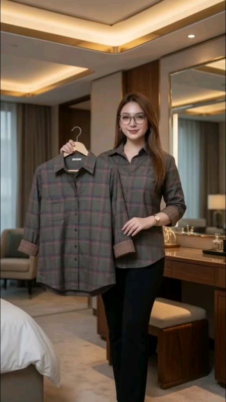 kemeja wanita kekinian berkualitas#GratisOngkirRP0 #PromoNonStop #priawanita #ShopeeCOD #SpillRacunShop #trend #wanitacantik #ShopeeLook #wanitakarir