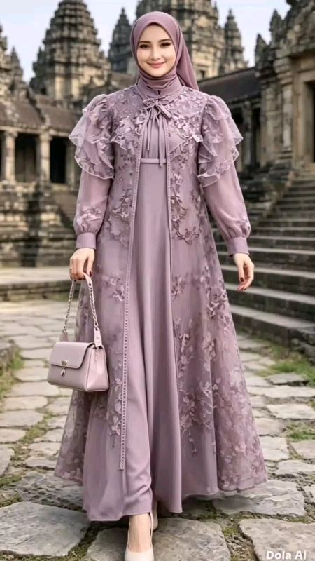 gamis Devina outer#cod #racunshopie #shopeeterkini #SpillBawaBerkah #ShopeeCOD
