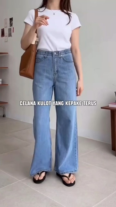 Celana jeans kulot #jeanskulothighwaist #jeanskulot #jeanshighwaist #ShopeeFashionHaul #SpillBawaBerkah #ViralDiShopeeVideo #Diskon50Persen