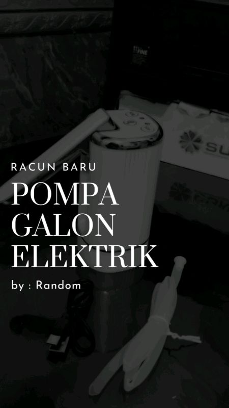 popmpa galon elektrik