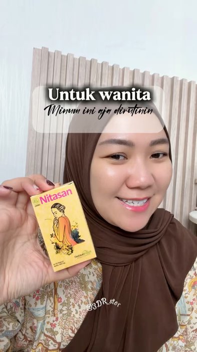 Nitasan untuk wanita baiknya jamu herbal #jamuherbal #nitasan #nitasanherbalalami