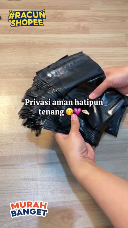 Polymailer Pembungkus Pembalut #shopeevideo #ShopeeReview #shopeevideofeed #ShopeeHaul #shopeeterkini #ShopeeVideoCreator #ShopeeLahap