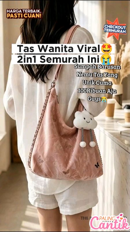 Tas 2in1 Viral😍#Tas2in1#tasshoulder#taswanita#tasselempang#tasransel#taswanitamurah#ShopeeFashionHaul#RacunShopee#GratisOngkirRP0#Diskon50Persen#fyp