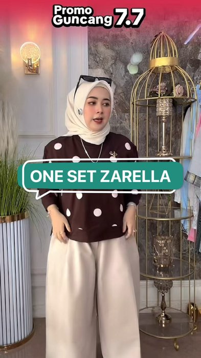 ￼Setelan Zarella Exclusive By Vanos#setelan #SpillRacunShopee #fashionshopeehaul #setcel #shopeevideo #FashiondiShopee #RacunShopeeOOTD #racunbelanja