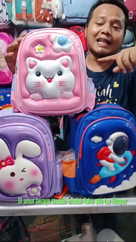 Tas Import anak #ShopeeFashionHaul #ShopeeCOD #brendedoriginal #tassekolahwanita