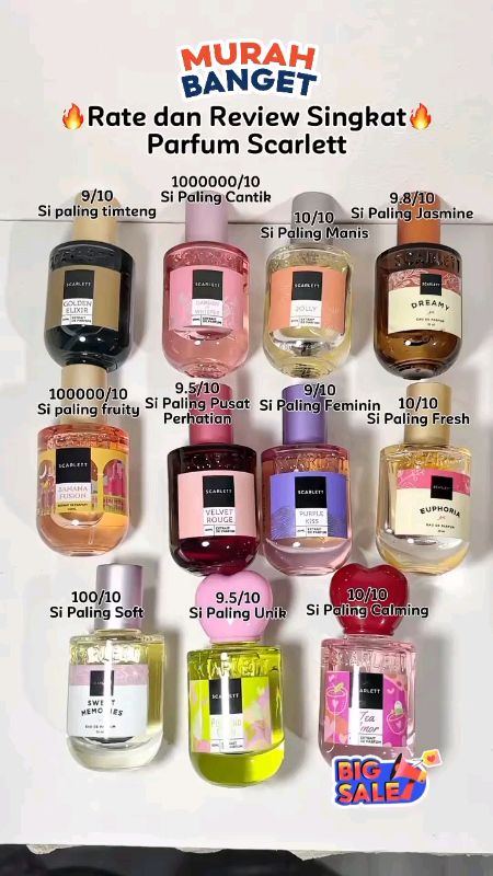 Scarlett Eau De Parfum#ScarlettParfume#parfumviral#parfummurah#PromoNonStop#keranjangshopee#SpillRacunShopee#SpillBawaBerkah#RacunShopeeCheck#CODinApa