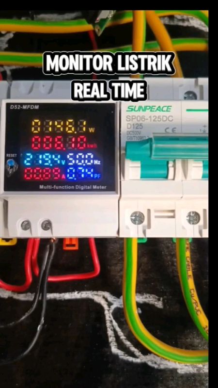 #dinrail #pengukurdaya #monitorlistrik #dinrailmcbdigitalvoltmeter #SpillBawaBerkah #ShopeeCOD #TermurahDiShopee #GakNyeselBeliIni #GratisOngkirRP0
