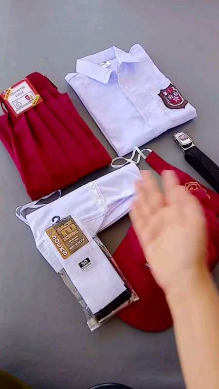 Set Seragam sekolah sd perempuan