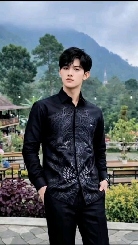 Kemeja Batik Pria Lengan Panjang #PromoNonStop #DiskonRacunShopee #SpillBawaBerkah #ShopeeFashionHaul #fypdongggggggg