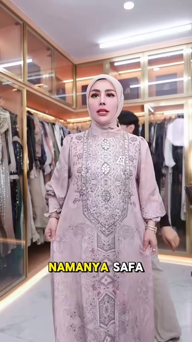 Safa dress si paling cantik jago bikin nyaman.. yuk cek out sekarang 😍 #ellyarsy