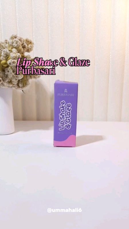 #welovepurbasari #sweetycutie #lipshake #lipshake&glaze #fyp
